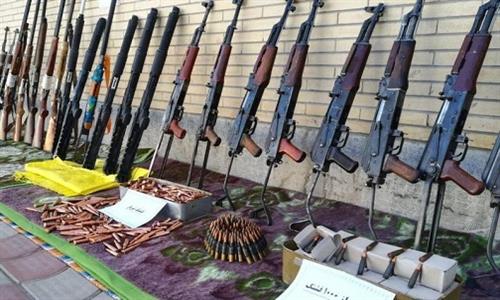 <span class='caption-tdf'></span> انهدام باند ضد امنیتی قاچاق سلاح و مهمات در خوزستان
